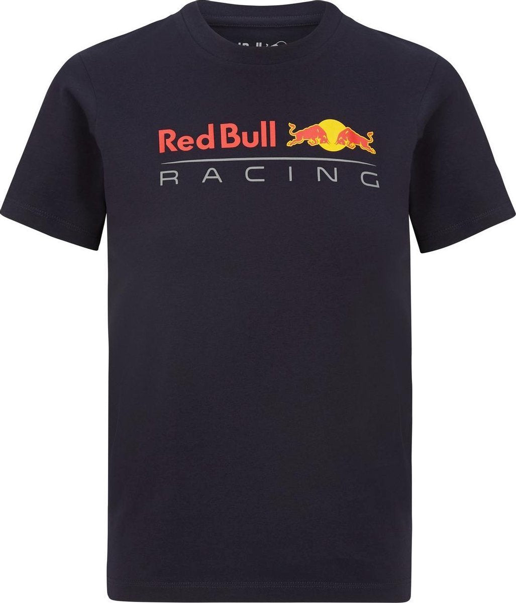 Red Bull Racing Kids Large Logo Tee 128 navy
