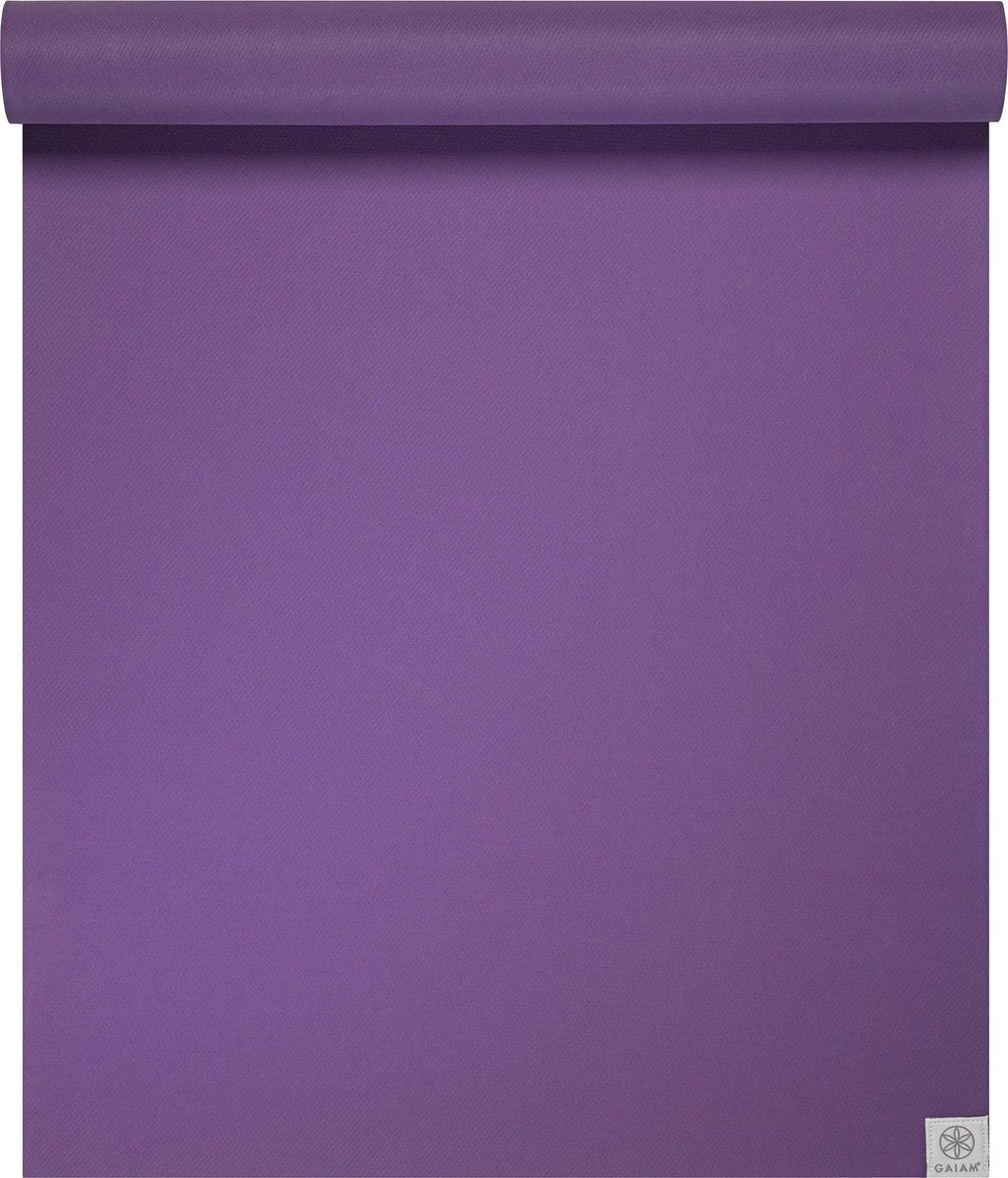 Gaiam - Studio Select Power Grip - Yogamat - 4mm - Paars