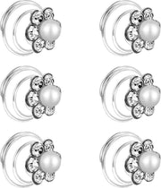 Haarcurlies in de vorm van een bloem