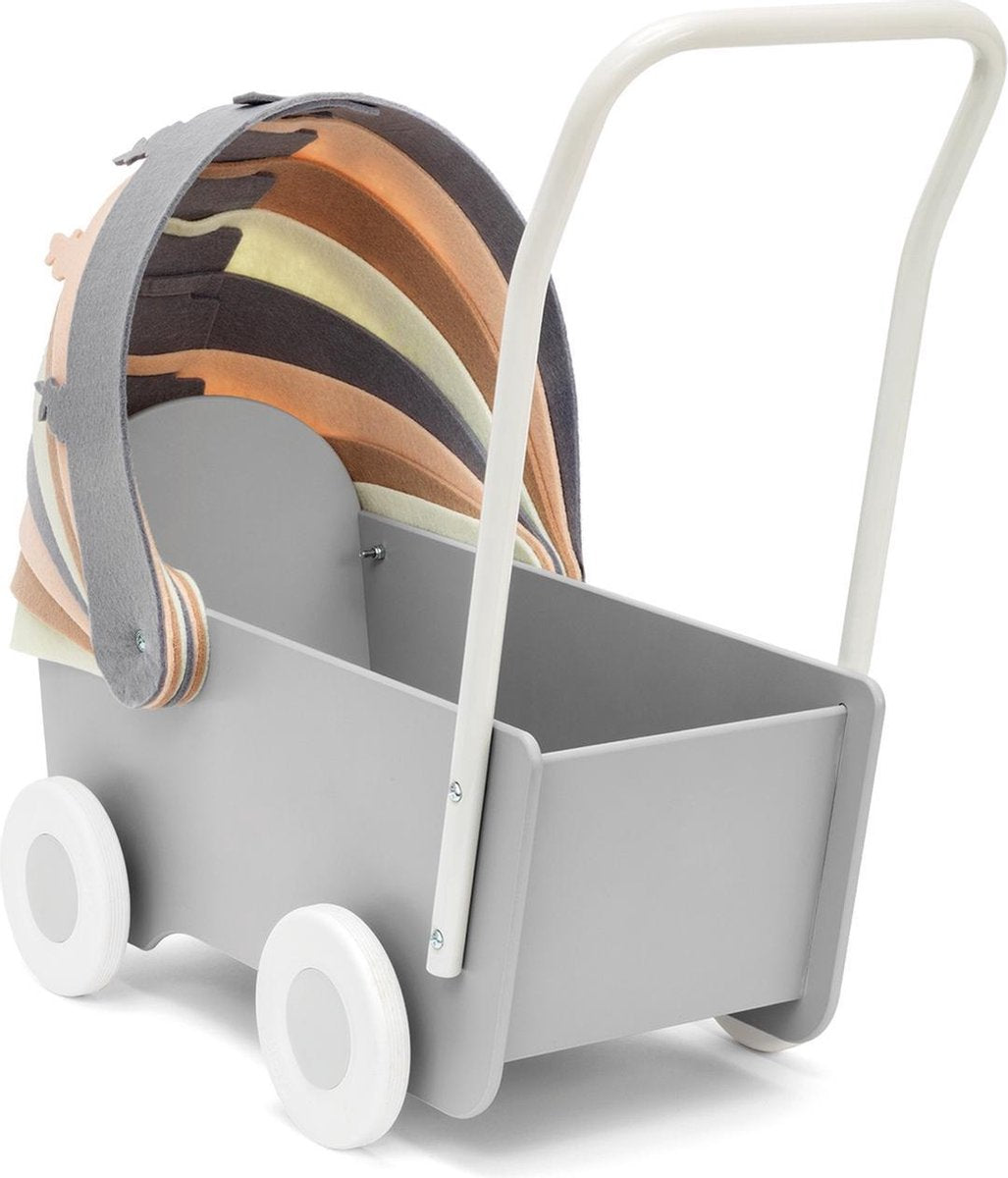 Skrållan - Wooden doll's pram (13101900)