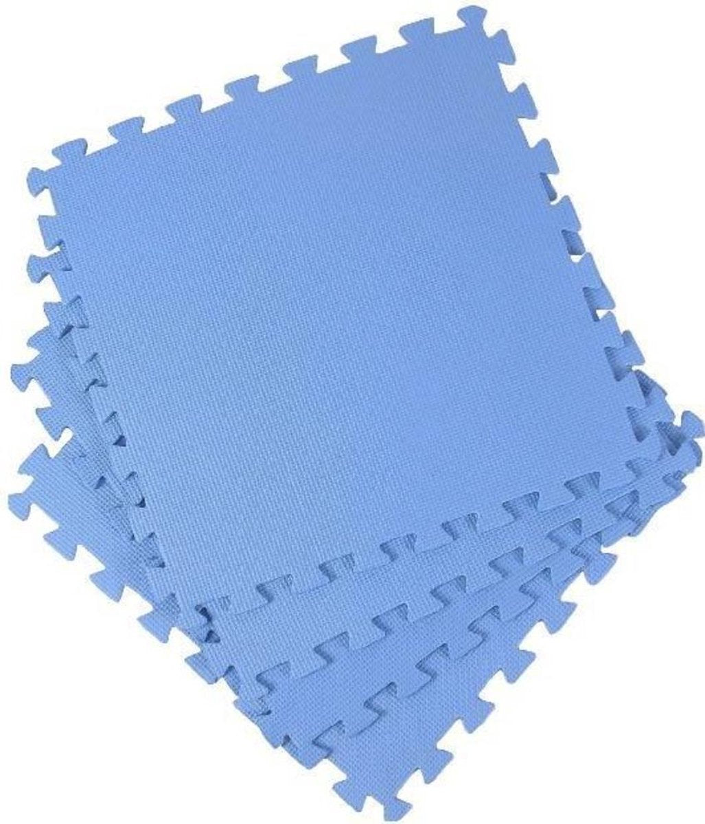 Zwembadtegels -  Foam ondertegels  - bescherming tegels - vloertegels - ondervloer - puzzel mat - 50CM X 50CM - ondergrond - zwembad tegels - zwembad