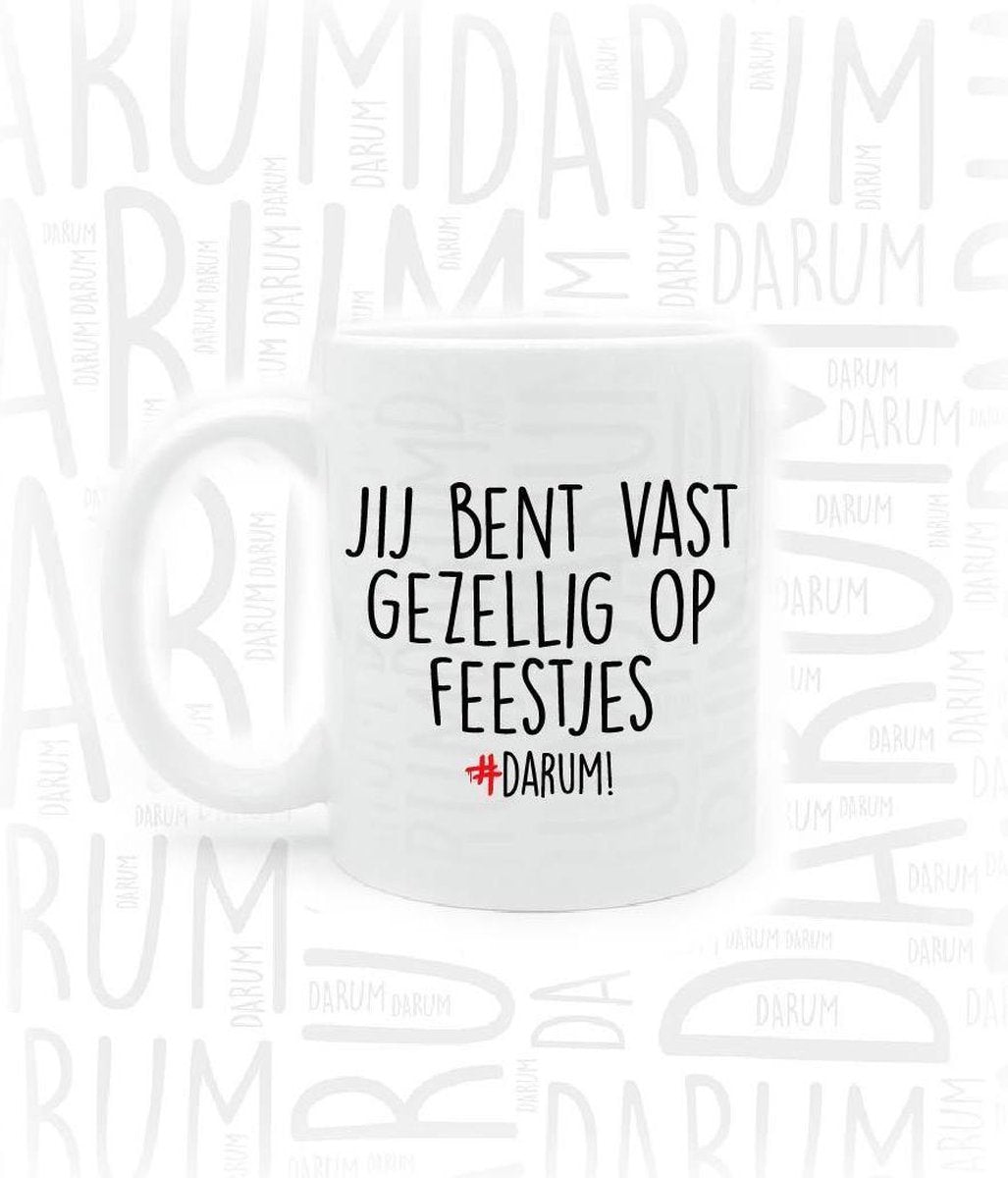 #DARUM! Koffiemok - Gezellig op feestjes