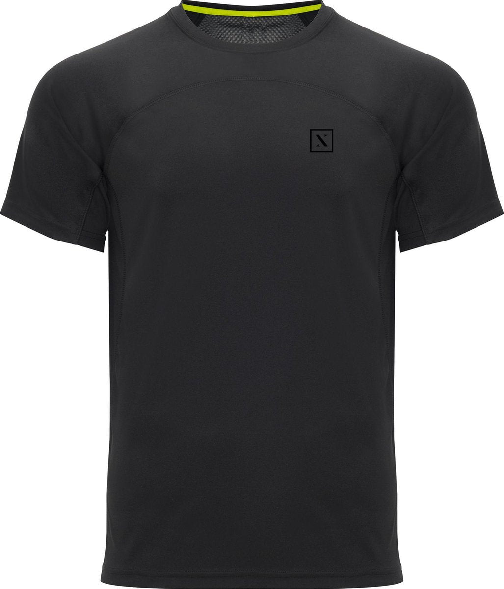 LXURY Comp T-Shirt Zwart Maat XXL - Shirt - Sportshirt - Trainingskleding - Fitness shirt - Sportkleding - Performance shirt - Heren