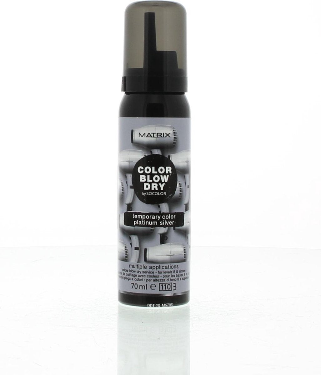 Matrix Haarkleuring Color Blow Dry Temporary Color Platinum Silver