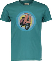 Hensen T-shirt - Slim Fit - Petrol - 3XL Grote Maten