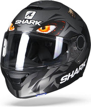Shark Spartan 1.2 Lorenzo Austrian Aka Mat Antraciet Zwart Integraalhelm - Motorhelm - Maat M
