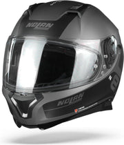 Nolan N87 Plus Distinctive 21 Flat Lava Grey Black Integraalhelm - Motorhelm - Maat XL
