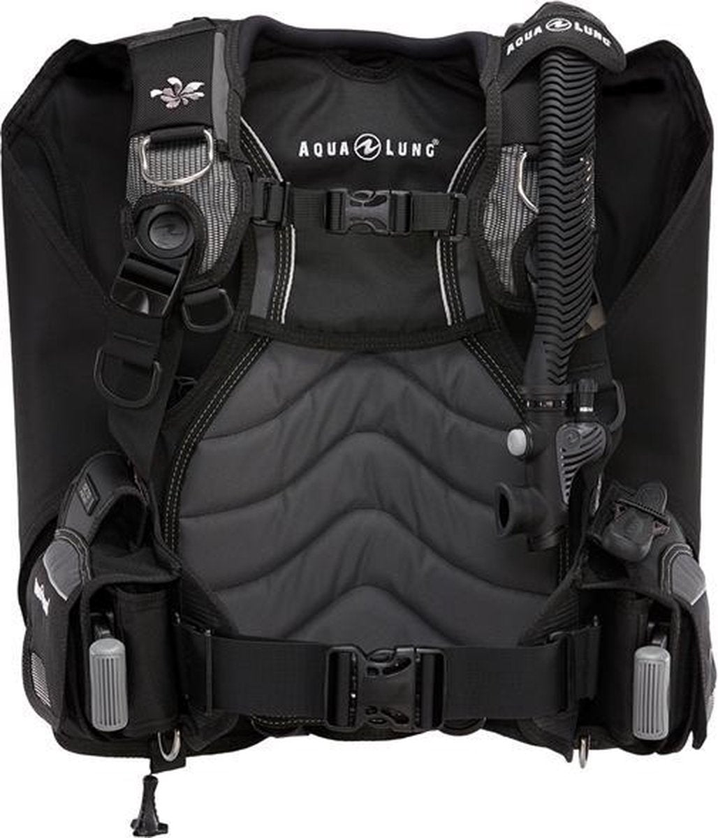 Aqualung Lotus Trimvest Dames Black/Charcoal M