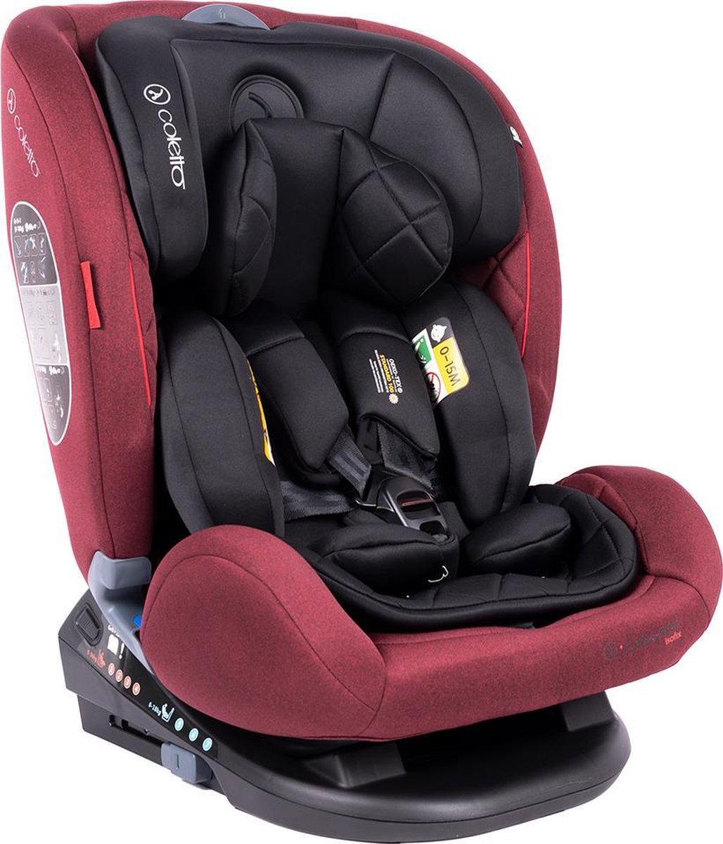 Cascade Isofix - Autostoel - 0 t/m 36 kg - Rood