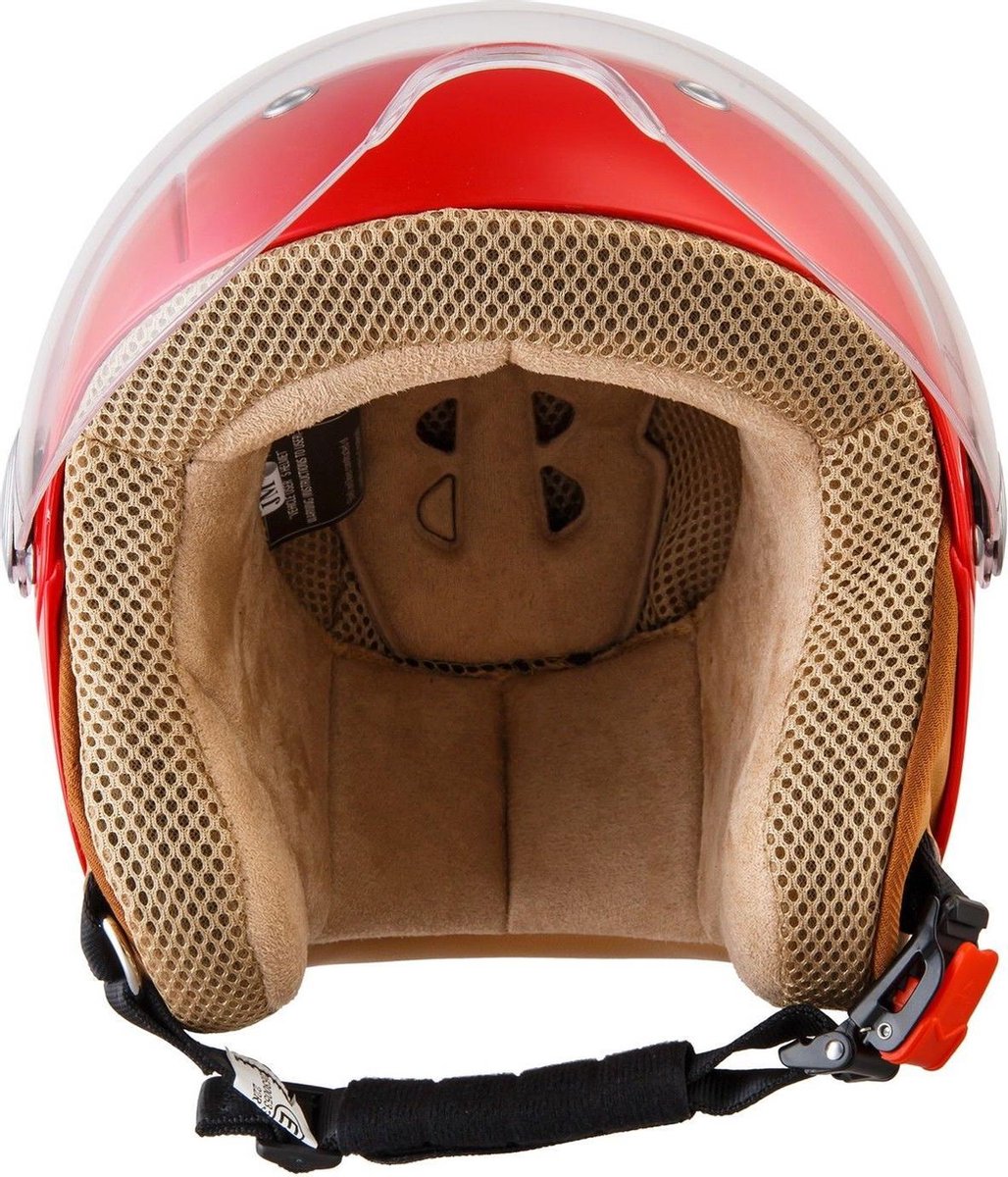 SOXON SK-56 Kids Rood Kinderhelm scooter