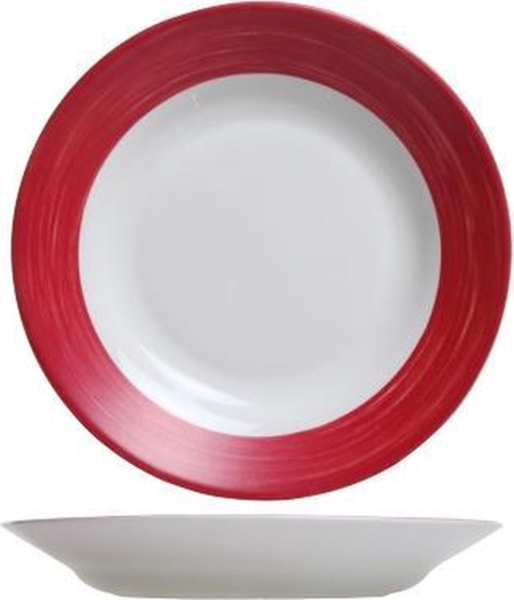 Brush Diep Bord - Cherry - Ø 22