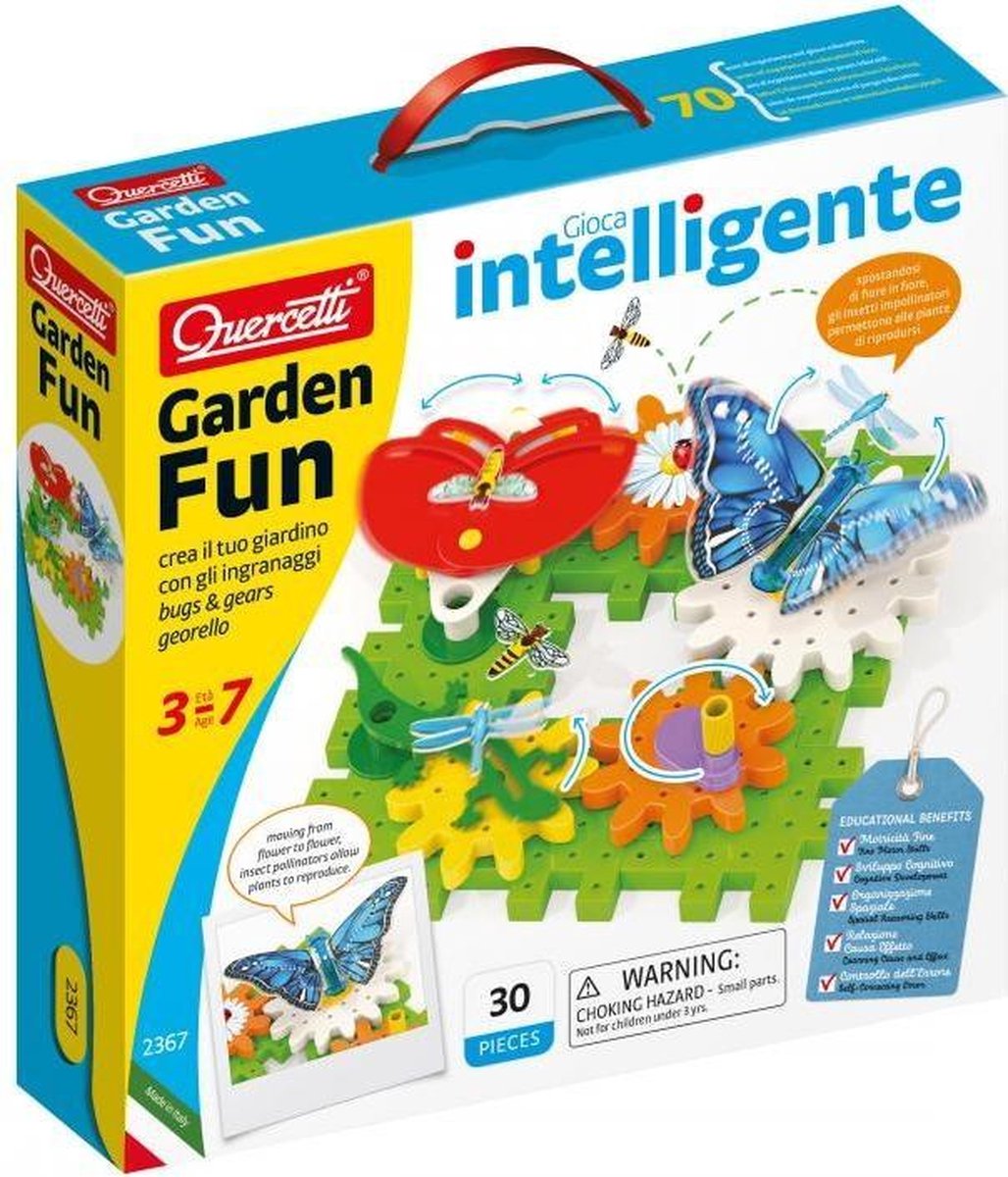 Quercetti Georello Tuin Bugs & Gears 30-delig