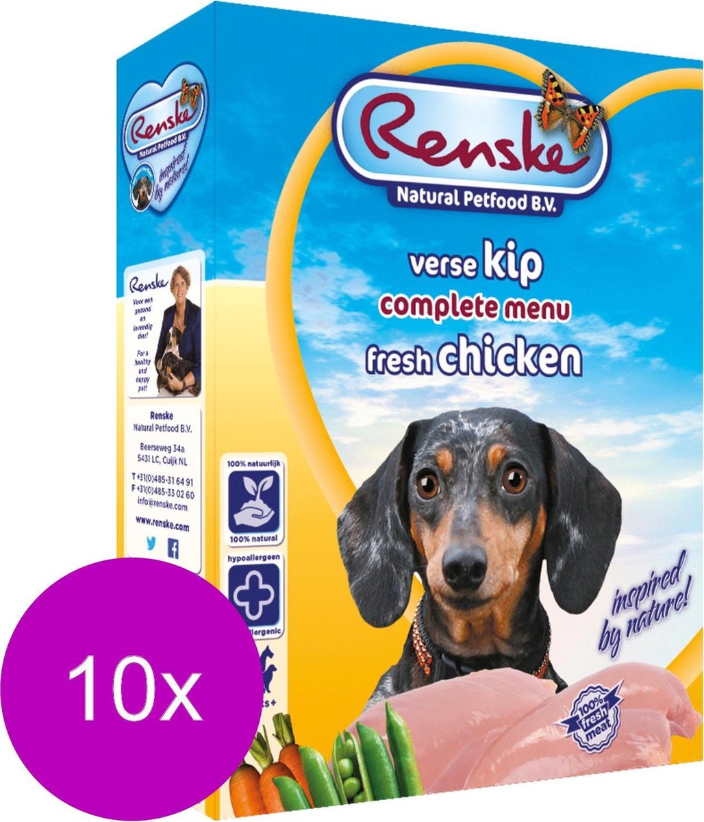 Renske Adult 395 g - Hondenvoer - 10 x Kip
