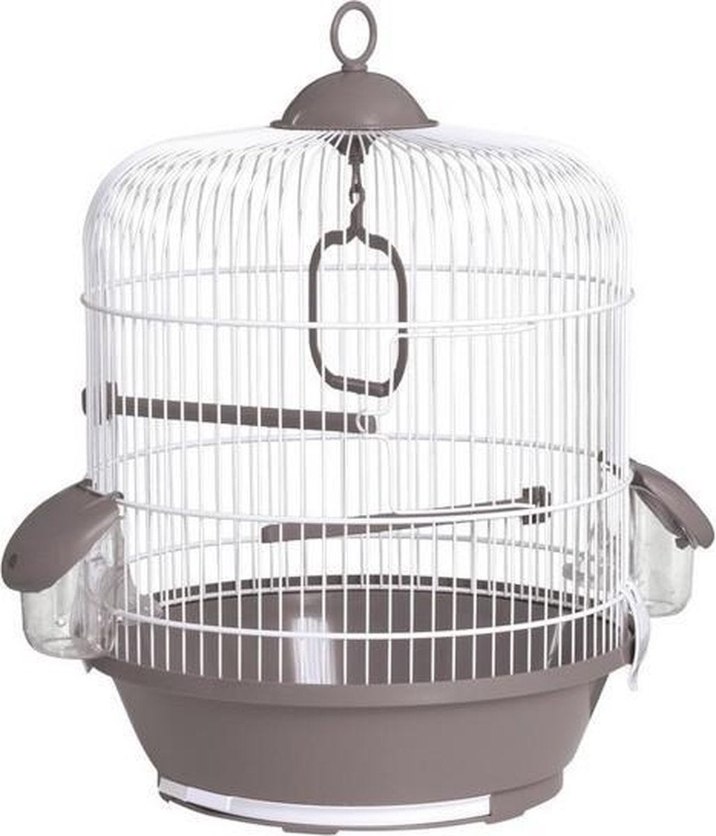 Voltrega Vogelkooi 716 Wit/Grijs