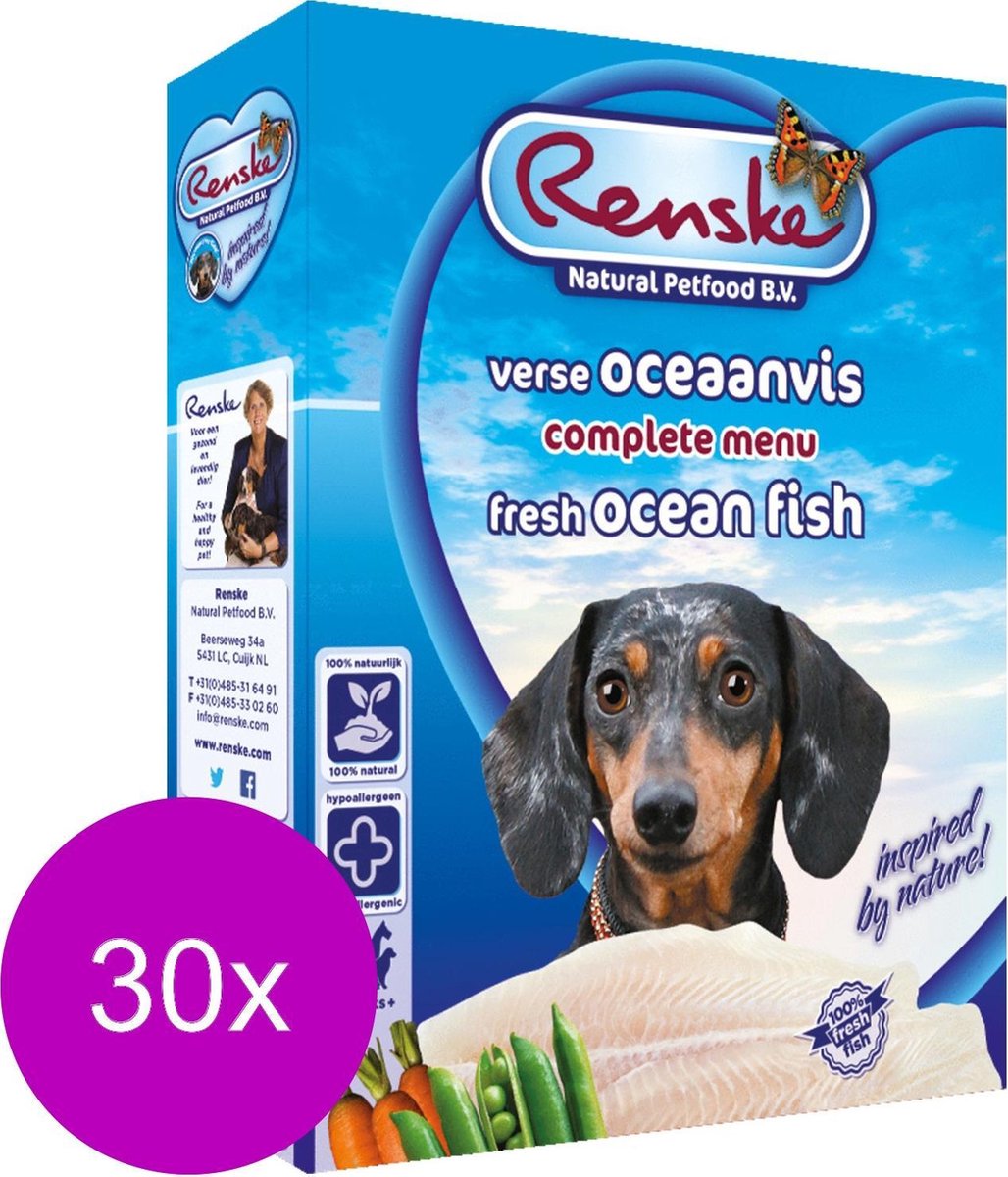 Renske Adult 395 g - Hondenvoer - 30 x Vis