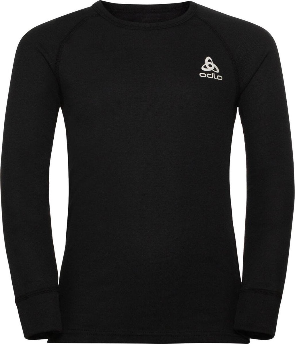 Odlo BL TOP Crew neck l/s ACTIVE WARM ECO KID Black - Maat 140