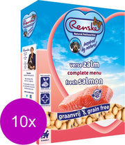 Renske Vers Vlees Zalm Graanvrij - Hondenvoer - 10 x 395 gr
