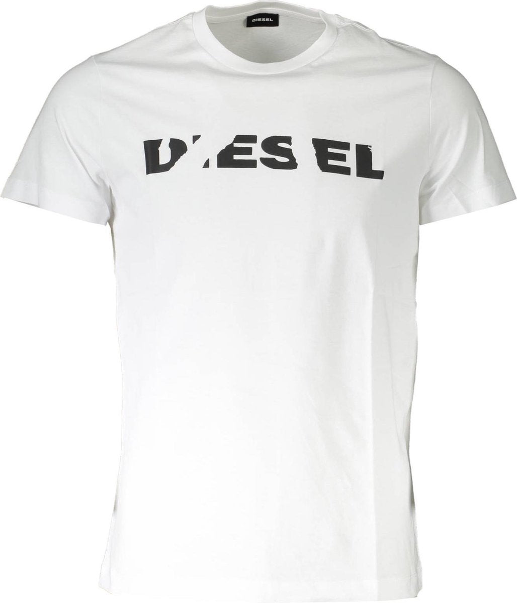 Diesel T-shirt Wit XL Heren