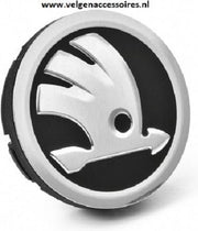 Skoda Naafdoppen - set van 4 stuks - 55mm 5E0601151 FOD