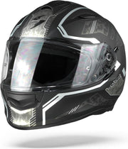 Scorpion EXO-510 Air Occulta Matt Black Silver  Integraalhelm - Motorhelm - Maat XXL