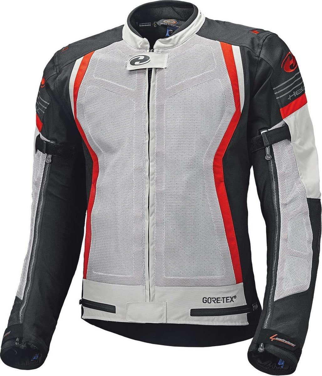 Held Aerosec Top Gore-Tex 2in1 Grey Red Textile Motorcycle Jacket S