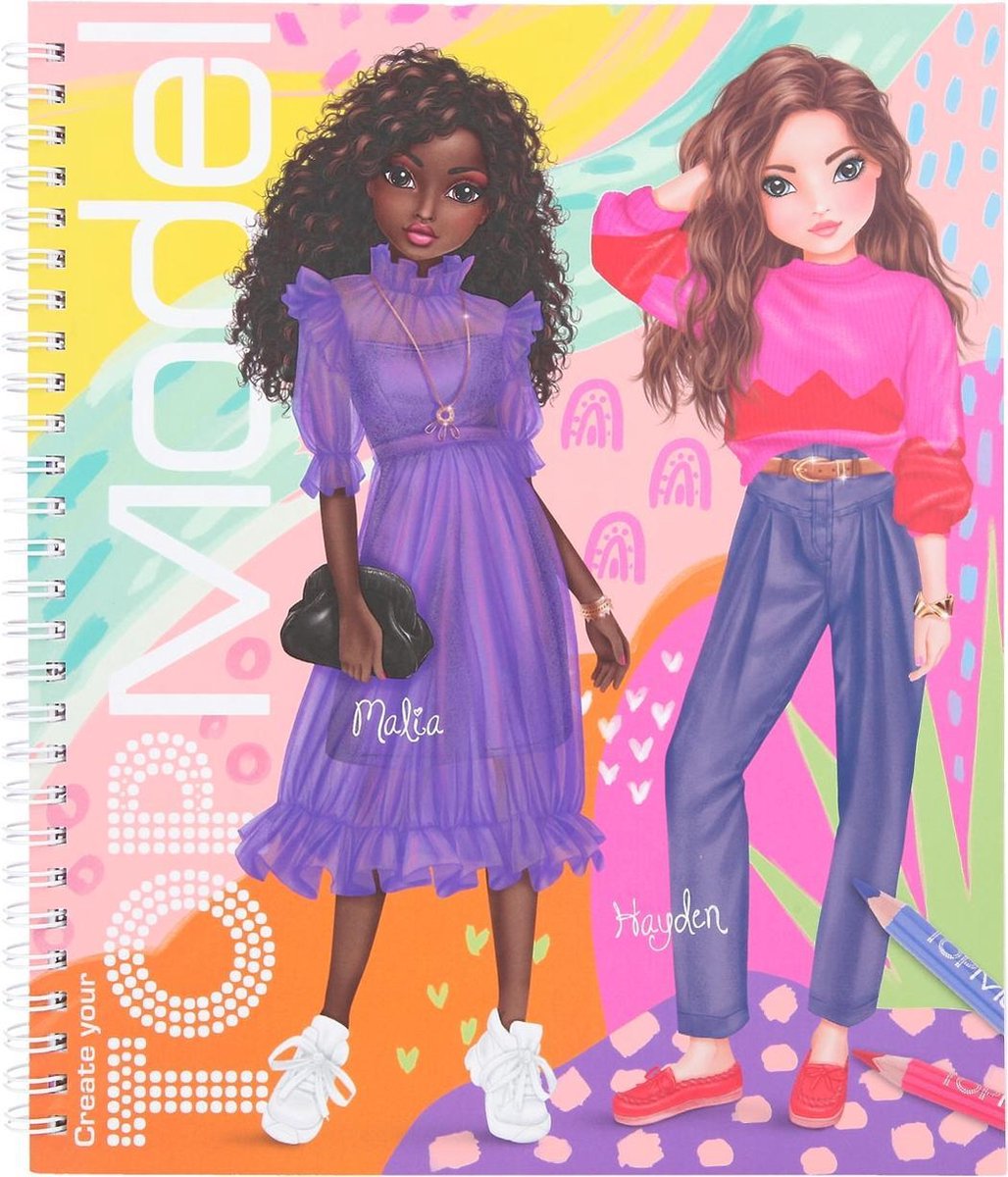 Create your TOPModel kleurboek