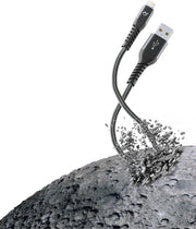 Cellularline TETRACABMFI2MK USB A Lightning Zwart