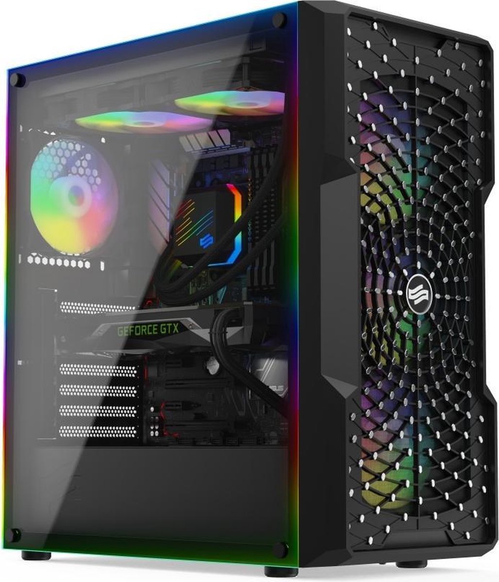 SilentiumPC Astrum AT6V EVO TG ARGB Zwart
