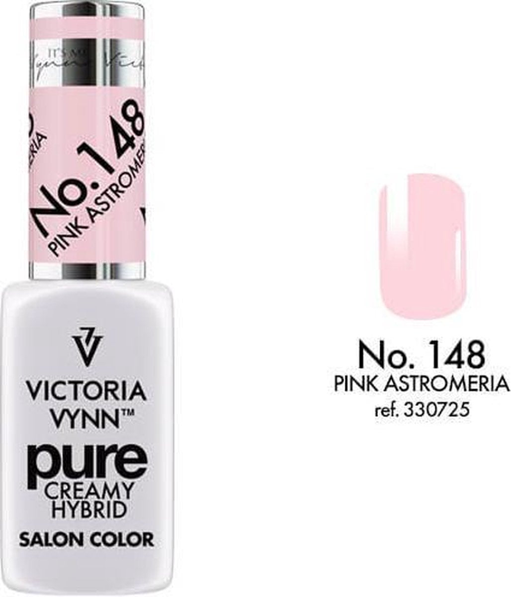 VICTORIA VYNN™ Gel Nagellak - Gel Polish - Pure Creamy Hybrid  - 8 ml - Pink Astromeria  - 148