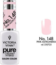 VICTORIA VYNN™ Gel Nagellak - Gel Polish - Pure Creamy Hybrid  - 8 ml - Pink Astromeria  - 148