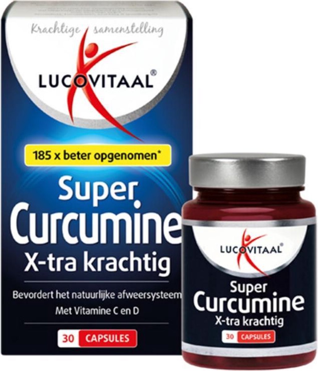 Lucovitaal Super Curcumine X-tra Krachtig Voedingssupplement - 30 capsules