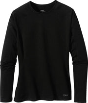 Patagonia W's Capilene 3 MW Crew - dames - thermoshirt - zwart - maat XL