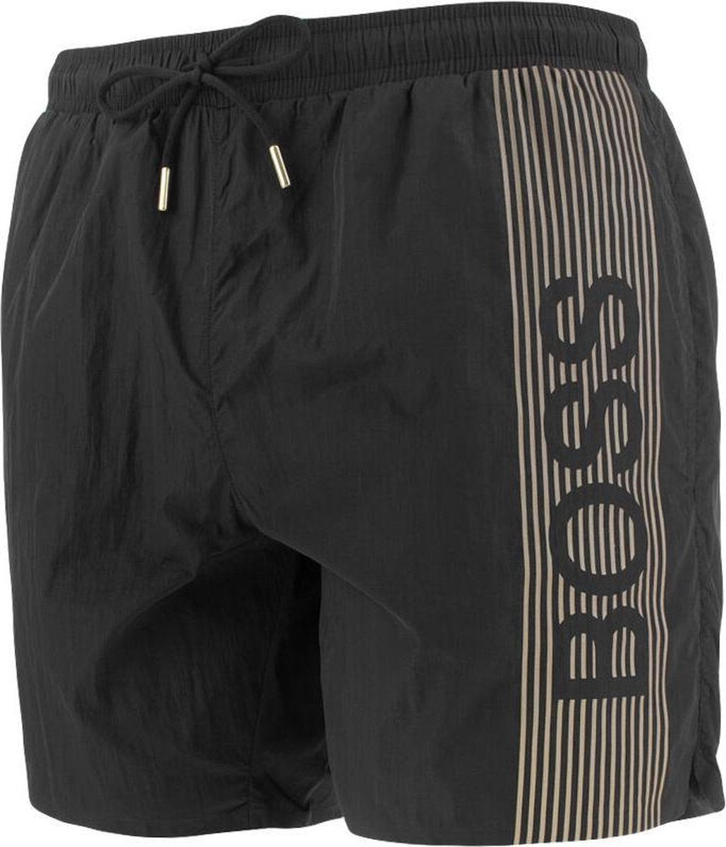 Hugo Boss icefish logo short zwart - M