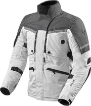 REV'IT! Poseidon 2 GTX Silver Anthracite Textile Motorcycle Jacket L
