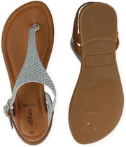 S. OLIVER S.OLIVER DAMES SANDAAL BLAUW BLAUW 36