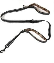 Frenkiez reflective leash light leopard