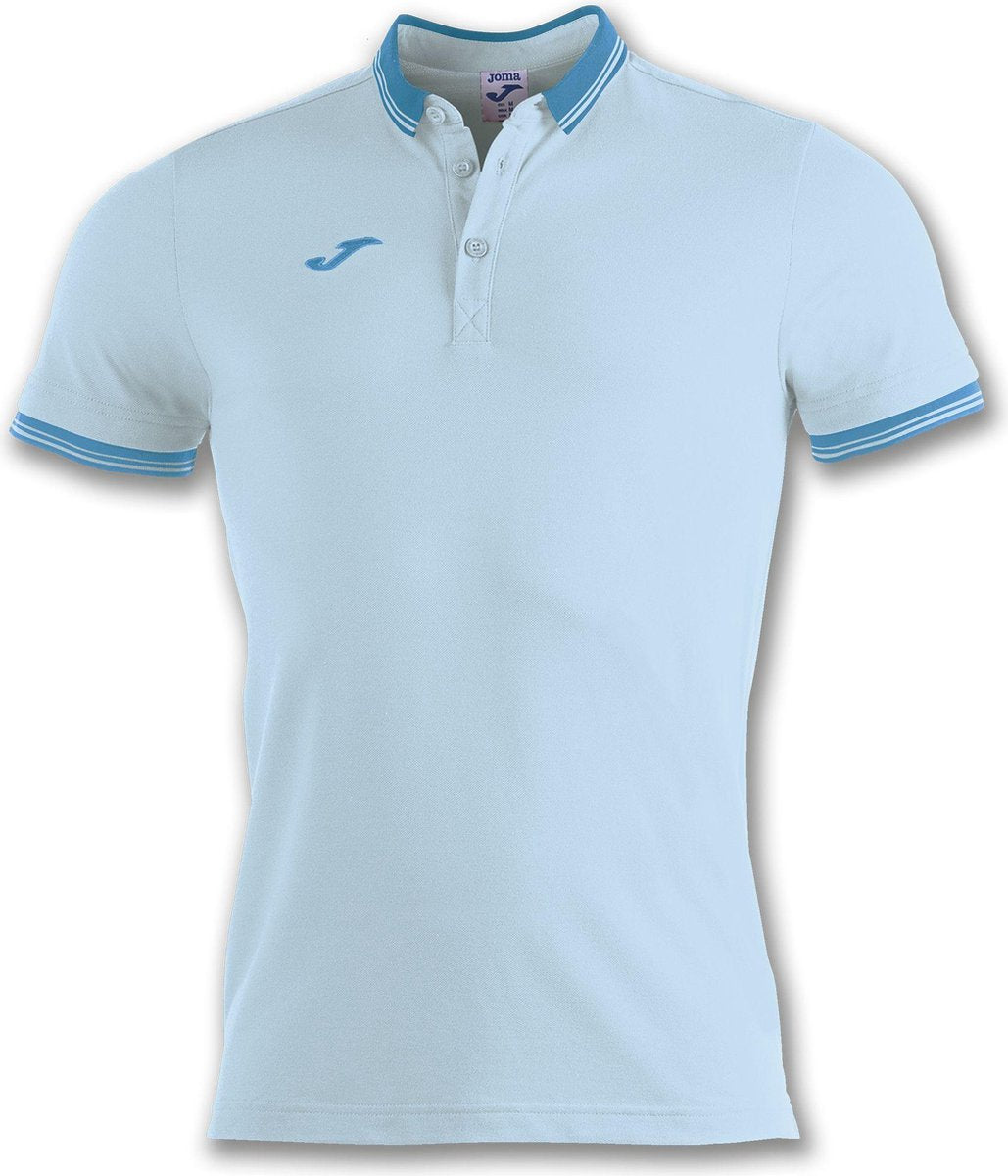 Joma Bali II Polo Kinderen - Hemelsblauw | Maat: 2XS (152)
