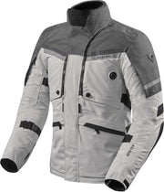 REV'IT! Poseidon 2 GTX Silver Anthracite Textile Motorcycle Jacket S