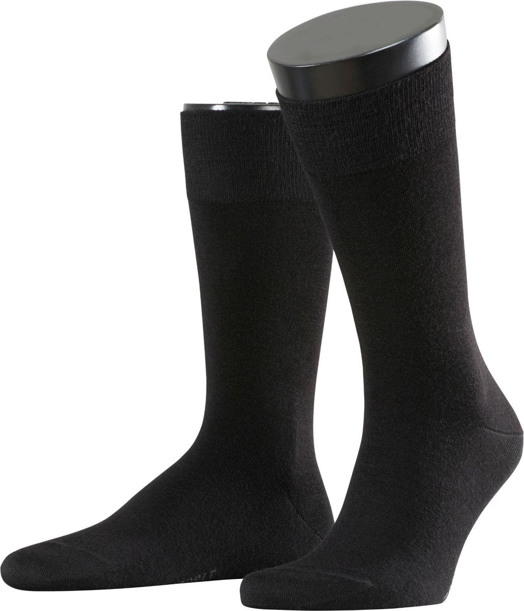 Esprit Basic Wool 2-PACK Sokken Heren 17813 - Zwart 3000 black Heren - 39-42