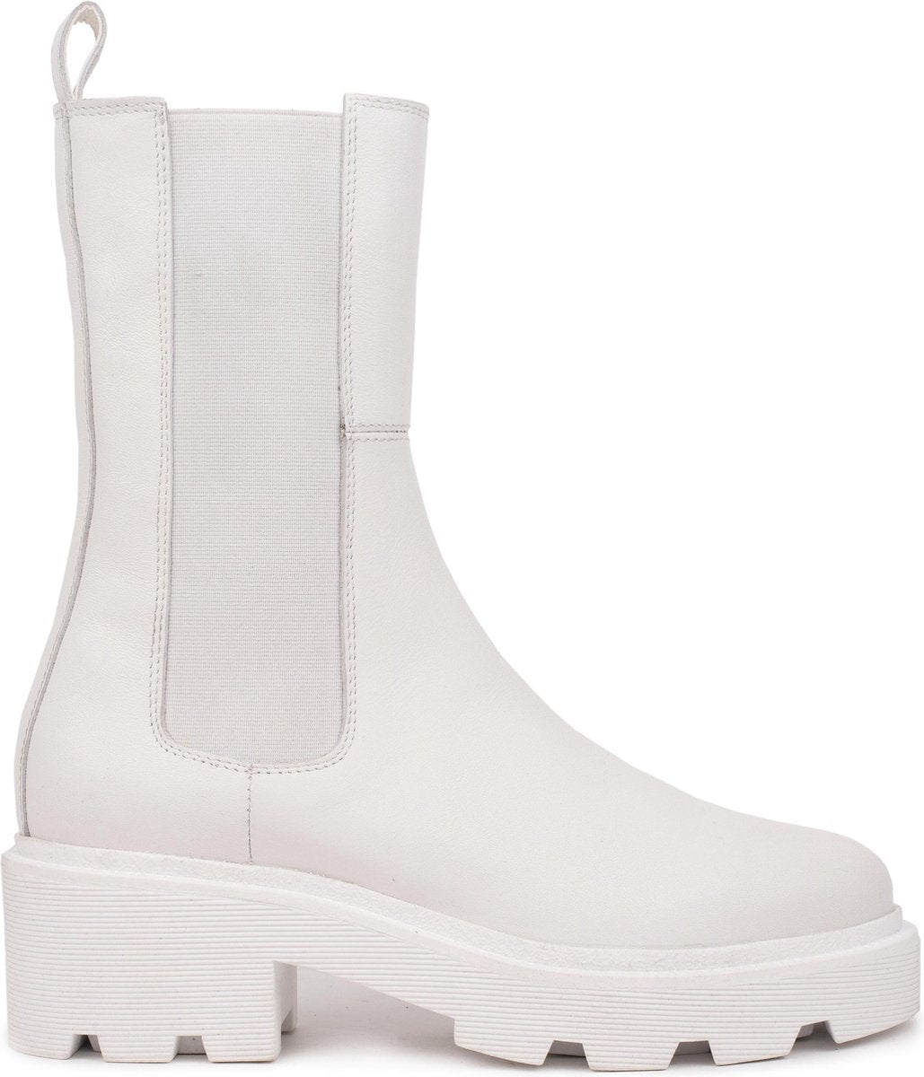 HINSON SOBRA HIGH CHELSEA White Leather -