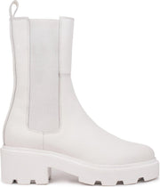 HINSON SOBRA HIGH CHELSEA White Leather -