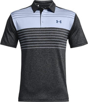 Playoff Men Polo 2.0 Grey/Blue Stripe