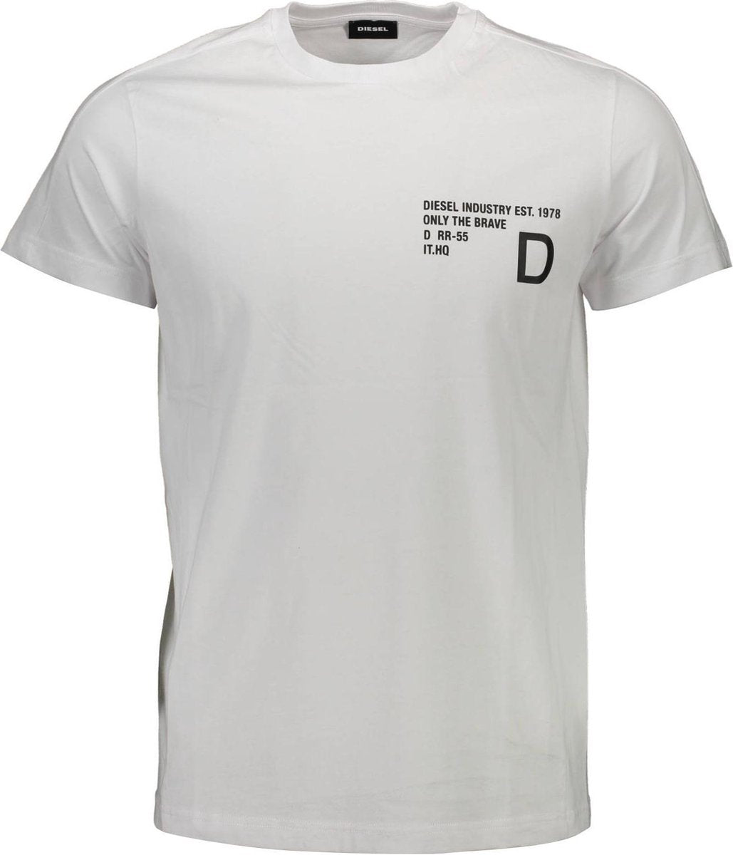 Diesel T-shirt Wit L Heren