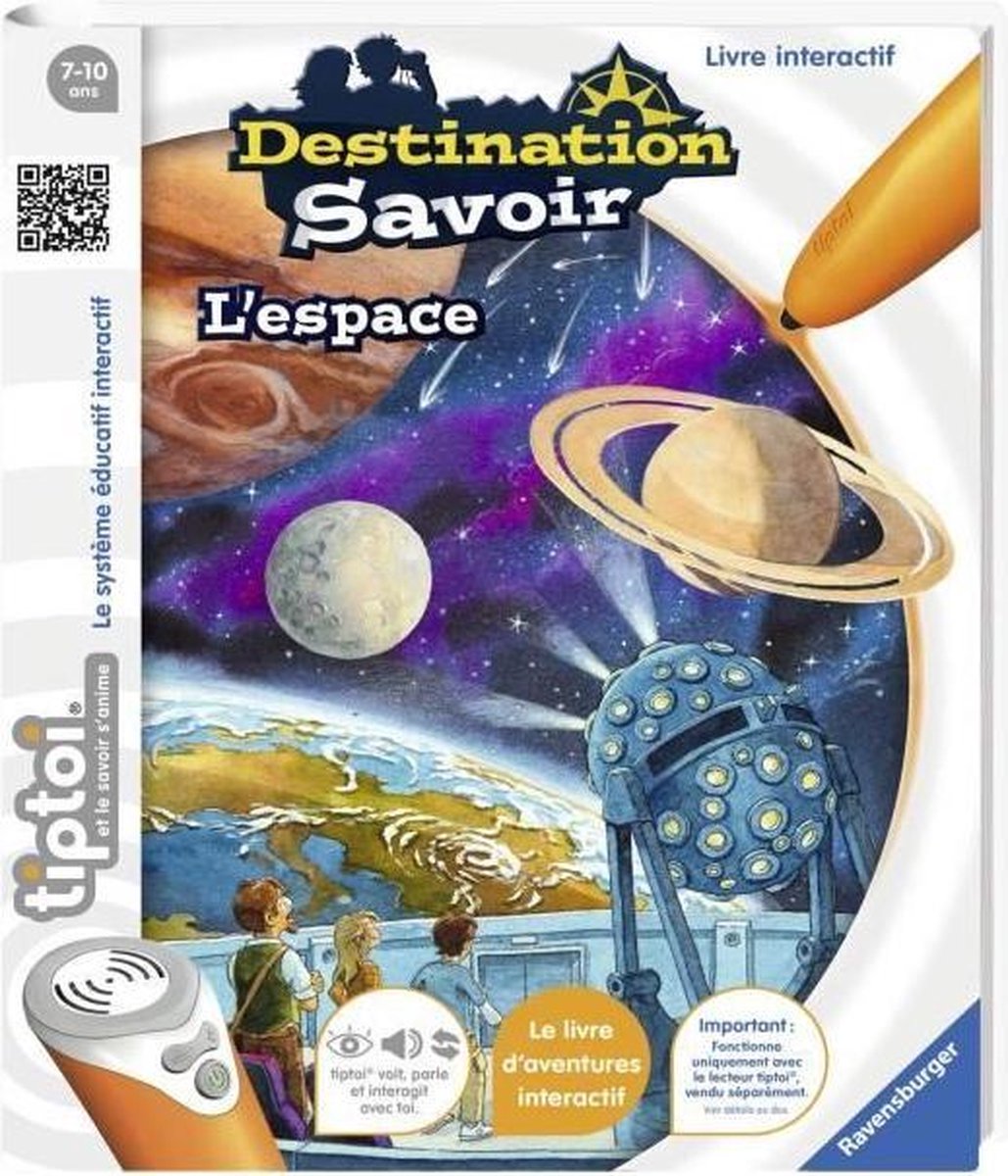 Ravensburger tiptoi® Interactive Book Space - Franstalig