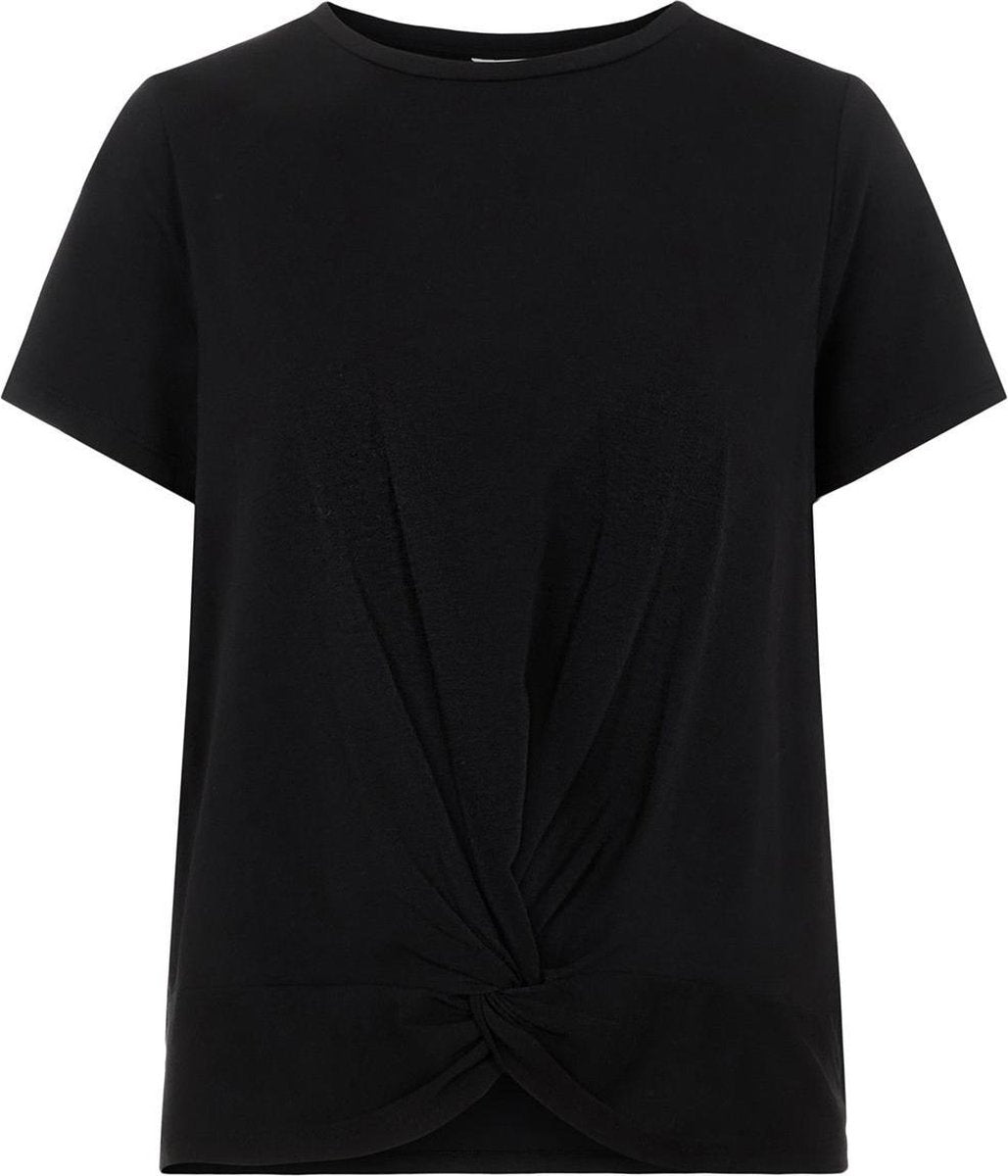 OBJECT - objstephanie s/s top noos - zwart