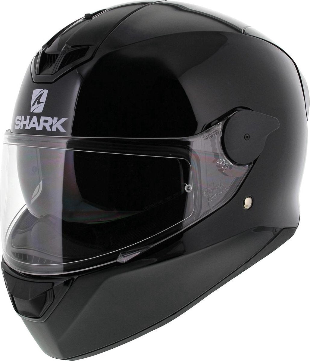 Shark D-Skwal 2 Blank Zwart Blk Integraalhelm - Motorhelm - Maat XL