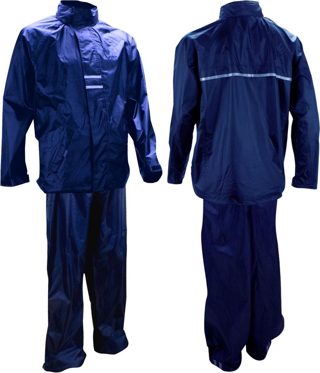 Ralka Regenpak - Volwassenen - Unisex - Marine
