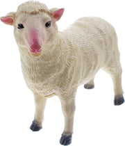 Johntoy Animal World Schaap 20 Cm Beige