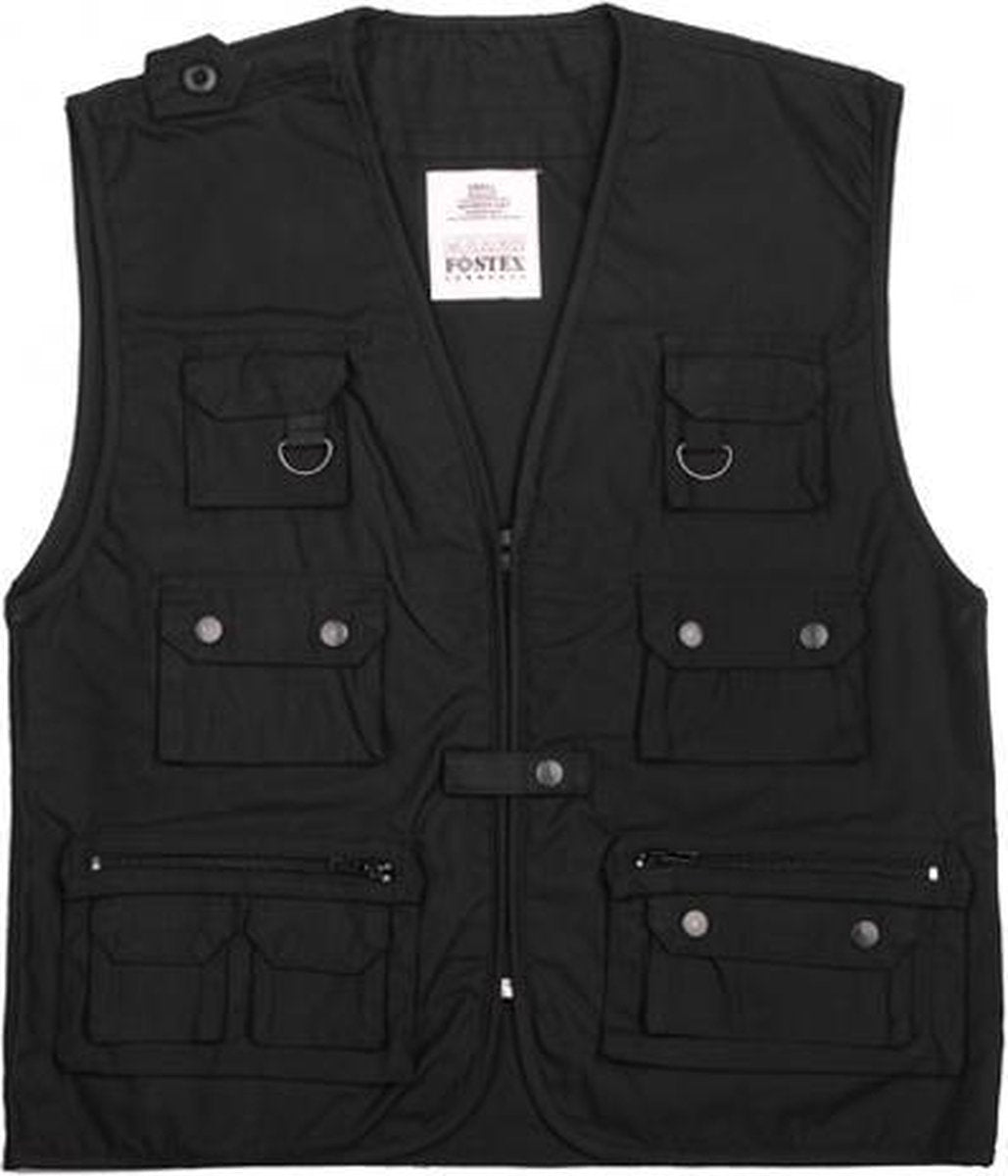 Fostex Reporter vest zwart