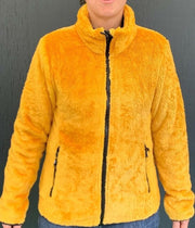 Nordberg fleece vest EVY yellow - maat M